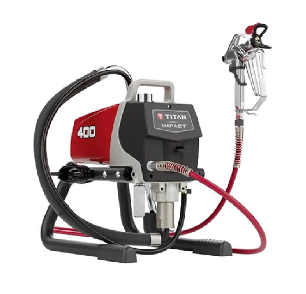 Airless Titan 400 Impact - Potencia Industrial y Alto Flujo de Pintura