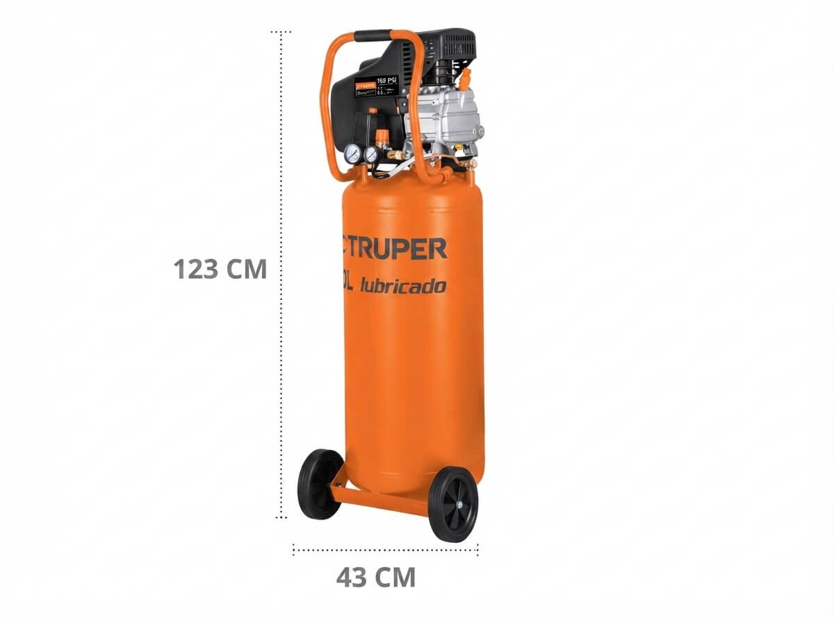 Compresor de Aire para pintar HYUNDAI 50L 2HP HYHM50D