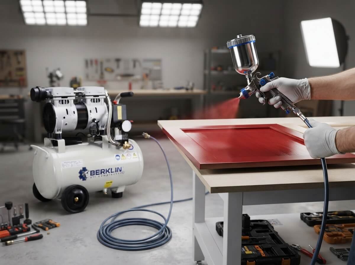 Compresor de Aire para pintar HYUNDAI 50L 2HP HYHM50D