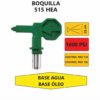Boquilla de Pulverización Wagner HEA Reversible 515