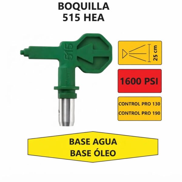 Boquilla de Pulverización Wagner HEA Reversible 515