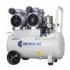 Compresor Silencioso de Aire para Pintar y Acabados BERKLIN 50LT BKL-LBWA-C40